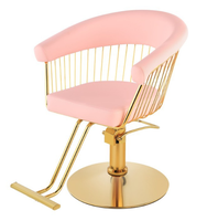 Fauteuil de Barbier Moderne en Cuir PU Inclinable et Durable pour Salon de Coiffure Professionnel
