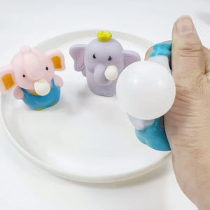 Cute <b>Elephant</b> Squeeze Ornament Creative Bubble Pop Stress Relief Vent Toy Adult Decompression Desktop Gift - Product Image 1