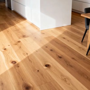 Suelo de Madera de Roble Blanco de Alta Gama, Multicapa, con Sistema de Instalación Click Lock, Grado AA, Garantía de 5+ Años, Impermeable - Product Image 2