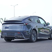 Lèvre avant de mise à niveau Sport de Style DC direct d'usine pour Tesla modèle Y Juniper 2025 + accessoires de Kits de carrosserie de voiture