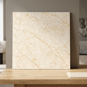 Azulejos de Porcelana Brillante Onyx Bianco de 600x600 mm, Efecto Mármol Blanco, Colección para Pisos y Paredes Interiores - Product Image 4