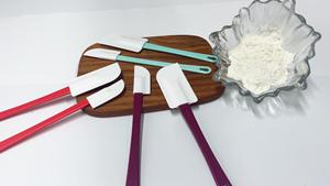 1 bộ thìa đặt nướng nhà bếp không dính Silicone Scraper Pastry kem tráng miệng thực phẩm Silicone Scraper công cụ máy rửa chén an toàn - Product Image 6