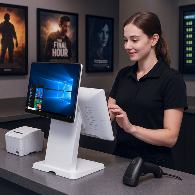 High Performance Intel Core I5/I7 15.6" FHD POS Terminal Windows 11 Pro 8GB/16GB RAM 128GB/256GB SSD Wi-Fi 6 Capacitive Touch