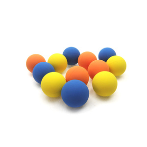 Katı renk yüksek kalite ucuz fiyat yüksek zıplayan lastik top - Product Image 4