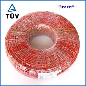 Lot of 50m 6mm2 PV <strong>Solar</strong> Cable in Red &amp; Black 25m Connecting Terminals Included Raw Material for <strong>Solar</strong> <strong>Panel</strong> <strong>System</strong> - Product Image 4