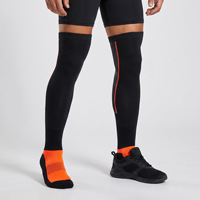 Chaussettes de sport fines personnalisées au-dessus du genou pour adultes, pour la moto, le motocross, le VTT, le cyclisme, la course à pied et le fitness