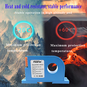 AC 0-5V-420mA trasmettitore di corrente, sensore di sala DC, uscita a PLC o strumento, alta precisione perforata corrente di rilevamento - Product Image 3