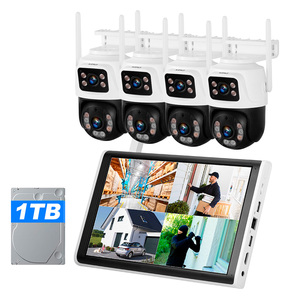 Kerui 6MP Wifi mạng Máy ảnh 8CH NVR hệ thống với 1TB HDD 10.1 inch Màn hình LCD ngoài trời giám sát hệ thống CCTV Home an ninh - Product Image 1