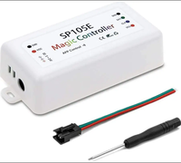 SP105E pour contrôleur de LED RGB DreamColor bande lumineuse contrôleur intelligent tension de travail DC5V-24V gradateur