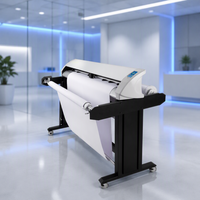 Machine de découpe PPF haute vitesse Bascocut KC-165S avec dispositif de rembobinage automatique, découpeuse de film automobile antistatique