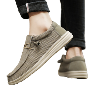 Mocassins à enfiler décontractés pour hommes de <span class=keywords><strong>grande</strong></span> <span class=keywords><strong>taille</strong></span> <span class=keywords><strong>chaussures</strong></span> <span class=keywords><strong>bateau</strong></span> confortables antidérapantes augmentant la hauteur 39-46 doux respirant pieds nus hiver - Product Image 1