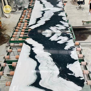 Chine panda blanc marbre livre de dalle escalier intérieur marches carreaux assortis - Product Image 2