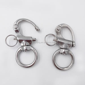 आंख स्नैप स्विस शॉककल आइसी 304/316 स्टेनलेस स्टील शॉकल रिंग के साथ रिंग त्वरित रिलीज जमानत के साथ - Product Image 4