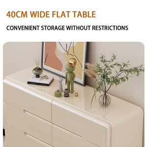 Offre Spéciale – <span class=keywords><strong>Commode</strong></span> Moderne Simple en MDF à 6 ou 8 Tiroirs – Prix Usine – Vente en Gros – Meuble de Chambre à Coucher - Product Image 3