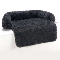 Coussin de canapé pour chien en peluche douce, base antidérapante, lavable, durable, chaise de canapé pour animaux de compagnie, tapis de couchage pour chiens et chats
