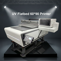 Imprimante à plat UV jet d'encre deux-en-un Benlun pour cuir, fonction cylindre, A1/A3/A4, imprimante flexographique automatique pour étiquettes 60*90mm