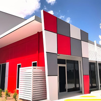 Revêtement Alucobond Panneau de façade perforé d'épaisseur de tôle ACP pour la construction de murs rideaux Panneau composite en aluminium