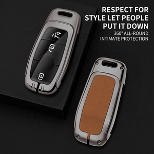 Couvercle de clé de voiture en alliage de Zinc TPU pour <span class=keywords><strong>Mercedes</strong></span> Benz A C E S G classe GLC <span class=keywords><strong>CLE</strong></span> CLA W177 W205 W213 W222 X167 <span class=keywords><strong>AMG</strong></span> support de protection - Product Image 5