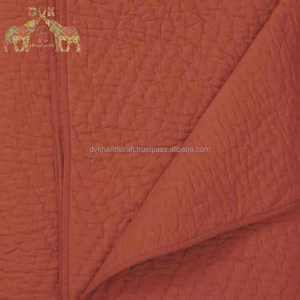 Edredón sólido hecho a mano de algodón de la mejor calidad, edredón de lujo suave ligero indio acolchado para el hogar - Product Image 5