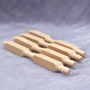 Muebles en miniatura para casa de muñecas 1:12, accesorios para microescenas, pilares lisos a escala 1/6, 4 piezas en 1 bolsa - Product Image 3