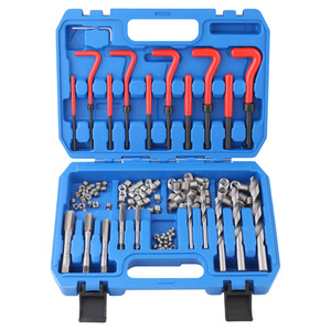 ชุดเครื่องมือซ่อมเกลียวซีเม็งพร้อมดอกสว่านเหล็กโครเมียมวาเนเดียมสำหรับซ่อมเครื่องจักรกลแบบใช้มือ - Product Image 2