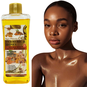 Huile Super Blanchissante Visage & Corps Vitamines Blanchissantes Hydratation Produits <span class=keywords><strong>de</strong></span> Beauté Agents Utilisation Toute l'Année Huile <span class=keywords><strong>de</strong></span> Curcuma Jour et <span class=keywords><strong>Nuit</strong></span> - Product Image 2