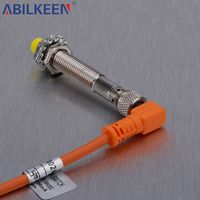Sensor Saklar Magnetik DC 24V Kecepatan Tinggi 2 Kawat Saklar Proksimitas Induktif untuk Otomatisasi Mesin