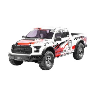 Ford F-150 Raptor 1/8ème échelle, véhicule tout-terrain électrique RC, argenté avec décalcomanies blanches - Product Image 5