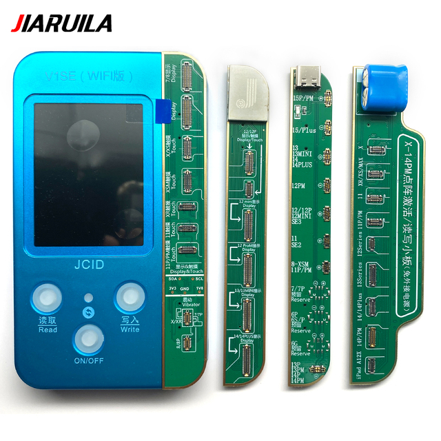 Jcid Programmer for iPhone X 11 12 13 14 Series Photosensitive Color True Tone Vibration Battery Data Face Repair
