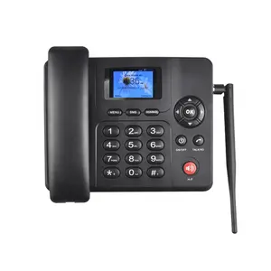 Shenzhen 3G Vaste Draadloze Telefoonterminal Met Tnc Antenne Fm Radio Sms Blauwe Backlight Tf Kaart En Dual Sim Kaart Functies