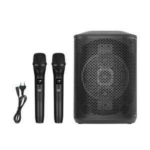 Outdoor High Power Karaoke <b>Speaker</b> 200W Stereo Water Resistant With <b>Microphone</b> Set For Square Dance - Product Image 4