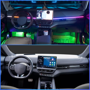 Éclairage d'ambiance intérieur LED personnalisé TMPRO Vietnam pour VinFast <span class=keywords><strong>VF7</strong></span> 2022-2025, style design d'usine, couleurs réglables - Product Image 2