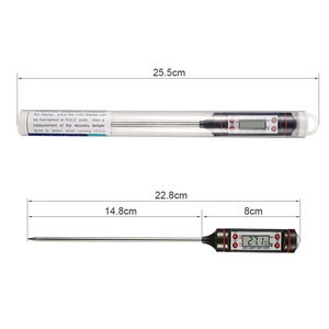 MHK TP101 เครื่องวัดอุณหภูมิอิเล็กทรอนิกส์แบบพกพา เครื่องวัดอุณหภูมิอาหารแบบดิจิตอล เครื่องวัดอุณหภูมิเตาอบ เครื่องวัดอุณหภูมิครัว เครื่องวัดอุณหภูมิบาร์บีคิว เครื่องวัดอุณหภูมิในครัวเรือน - Product Image 3