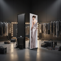 Écran d'affichage vidéo LED portable pliable numérique d'intérieur avec SDK pour la publicité dans les salles d'exposition et les centres commerciaux 2,5 mm
