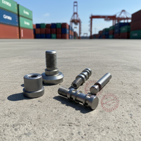 Pièces usinées de précision en laiton H59 sur mesure, usinées sur CNC 5 axes, pour machines industrielles
