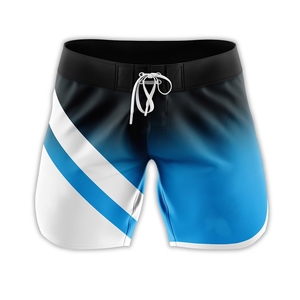 Shorts de compétition pour hommes adultes, avec logo personnalisé, sublimation, matière extensible 4 directions, cordon de serrage, séchage rapide - Product Image 1