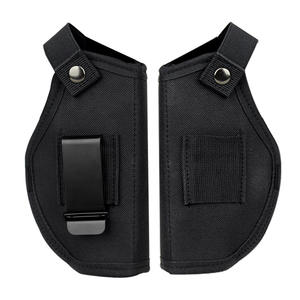 คุณภาพสูง iwb กระเป๋ายุทธวิธีสากลซองหนังกระเป๋าปกปิดกระเป๋าถือหรือเข็มขัดโลหะสำหรับ9มม. ทุกขนาด - Product Image 5