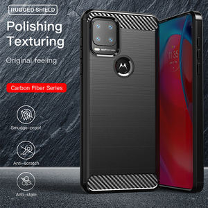 Funda trasera para teléfono móvil <span class=keywords><strong>Motorola</strong></span> <span class=keywords><strong>Moto</strong></span> G Stylus 5G, carcasa de fibra de carbono antigolpes - Product Image 2