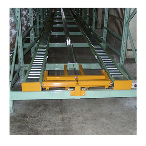 Rack à palettes robuste Push Back Systèmes de rayonnage à palettes Push Back Rail Système coulissant pour étagères de stockage - Product Image 5
