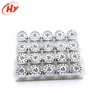 व्यापक रूप से इस्तेमाल किया विभाजन-प्रकार तारीख मोहर दौर मरने अध्याय सूचक तारीख मार्क डालने - Product Image 1