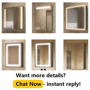 Espejo de Baño LED Moderno con Diseño Gráfico para Uso en Hoteles, Apartamentos y Villas - Product Image 6