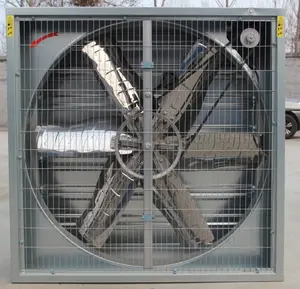 Hava hava fanı sera büyük ölçekli egzoz fanı alüminyum ticari havalandırma