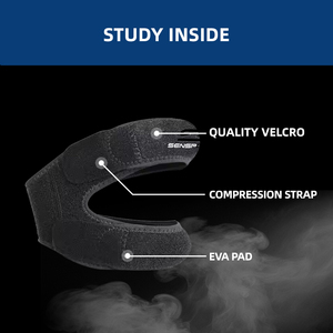 Hochwertige Hot Sale Hochela tische Kompression Patella Sehne Bestes Knie für Männer Knies chützer Eva Pad Stütz gurt - Product Image 3