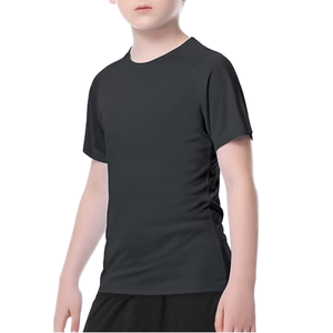เสื้อยืดคอกลมแขนสั้นผู้ชาย ผ้าฝ้าย 100% ทรงปกติ สีพื้น ปักโลโก้ได้ สวมใส่สบายๆ สำหรับฤดูร้อน - Product Image 1