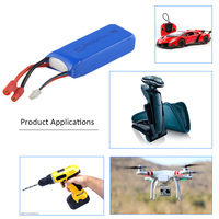 High Power Customizable 702275 3S 11.1V 2400mAh Li-Polymer Battery Pack KC CE UN38.3 Proved for Wireless Audio and Wearable Tech