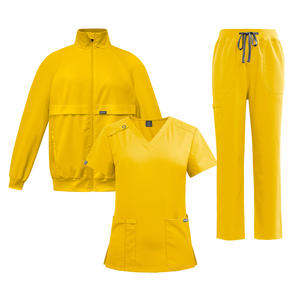 42020+52002 Chaqueta de Uniforme Médico de Emergencia para <span class=keywords><strong>Ambulancia</strong></span>, Conjunto de Uniforme y Chaqueta Médica, Uniformes Médicos de Hospital, 3 Piezas - Product Image 3