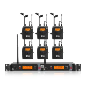 Wireless Monitor System In Ear Monitoring 6 Bodypacks For Singers