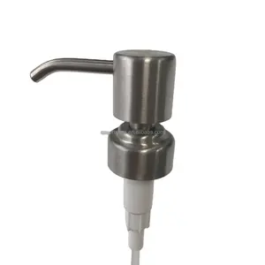 Fabriek Direct Nieuwe Ontwerp Groothandel Geborsteld Ss Water Dispenser Lotion Pomp Voor Glas Aluminium Fles