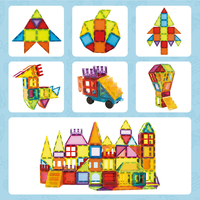 Jouets magnétiques à succès, ensembles de blocs de construction magnétiques DIY pour enfants