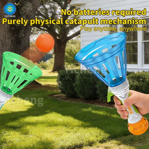 Jeu interactif 2-en-1 : attrape-balle et lance-vaisselle volante pour enfants, en PP et ABS, certifié EN71 ASTM - Product Image 5